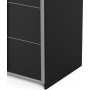 Verona smal garderobe - Sort