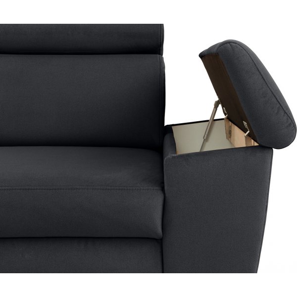 Santi sovesofa venstre - Grå Santi sovesofa venstre - Grå