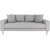 Lido 2,5-seters sofa - Lys grå