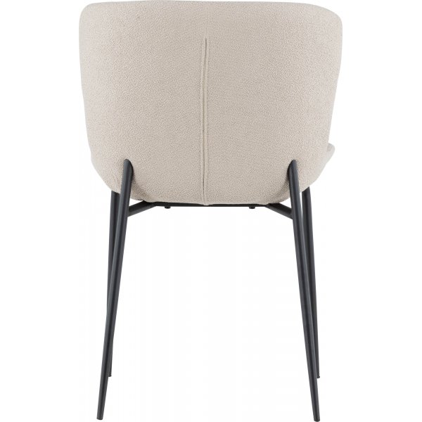 Modesto spisestol - Beige boucle Modesto spisestol - Beige boucle