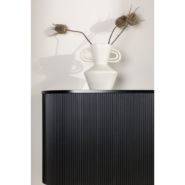 Loca vegghengt sidebord 120 x 45 cm - Sort