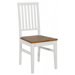Fr hvit stol med utgang