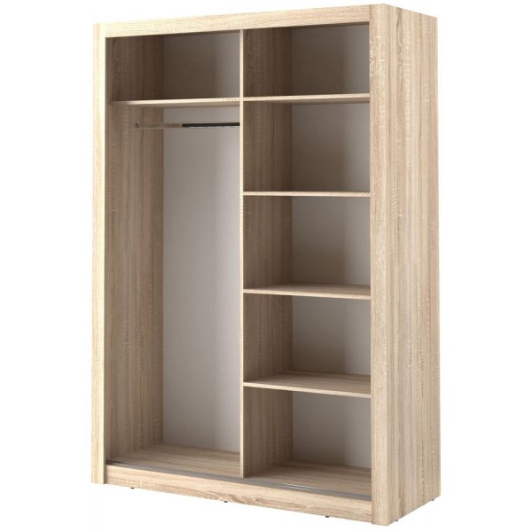 Mervyn garderobe 150 - Sonoma eik Mervyn garderobe 150 - Sonoma eik