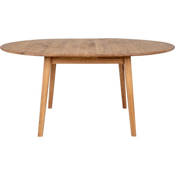 Metz spisebord 118-158 x 118 cm - Oljet eik