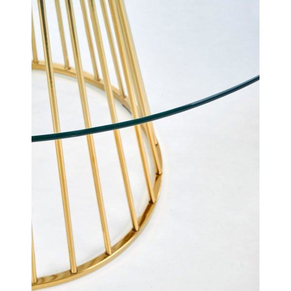 Liverpool rundt spisebord 120 cm - Gull