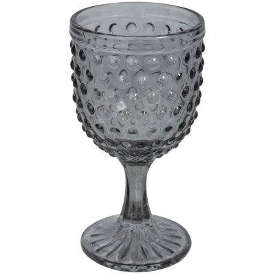Bubbel vinglass (rykfarget glass) 300ml - 6-pack