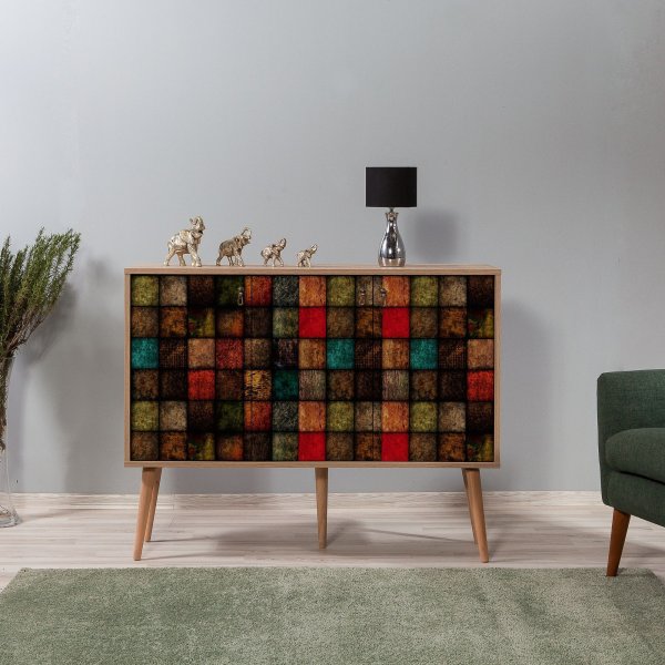 Mega skjenk, mosaikk - Sonoma eik Mega skjenk, mosaikk - Sonoma eik