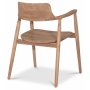 Caraca karmstol i teak