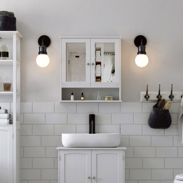 Liliana veggskap - Hvit Liliana veggskap - Hvit