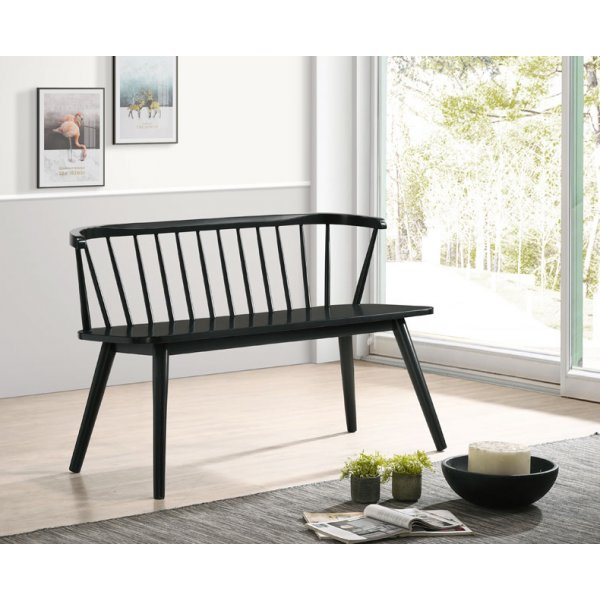 Pinnesofa Dalsland - Svart Pinnesofa Dalsland - Svart