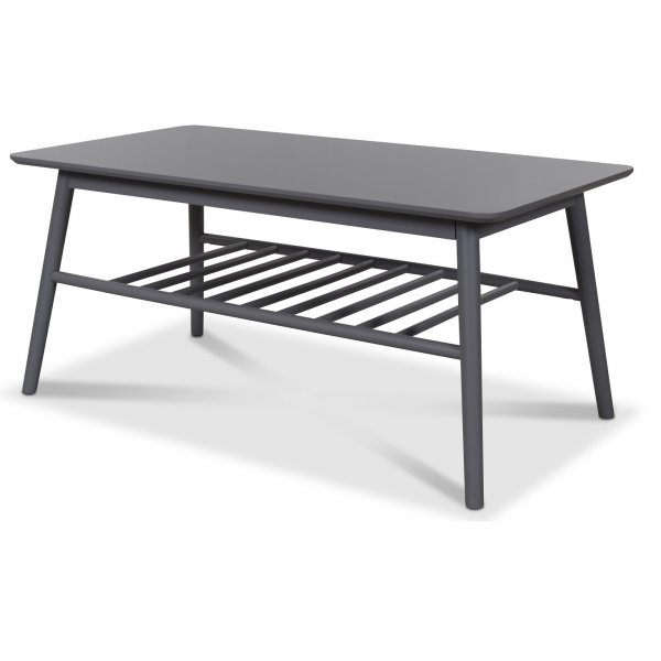 Salt grtt salongbord med hylle 110 x 60 cm