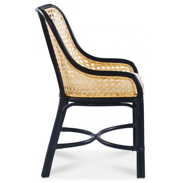 ker spisestol - Svart/rotting + Mbelftter