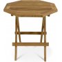 Grunnebo spisebord oktagon 50 cm - Teak