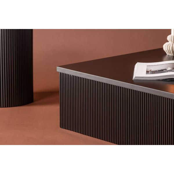 Salongbord 90x90 cm - Svart Salongbord 90x90 cm - Svart