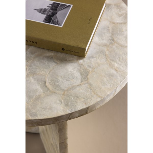 Smögen sofabord Ø40 cm - Lys grå Smögen sofabord Ø40 cm - Lys grå