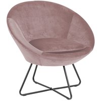 Njord lenestol - Rosa velour Njord lenestol - Rosa velour