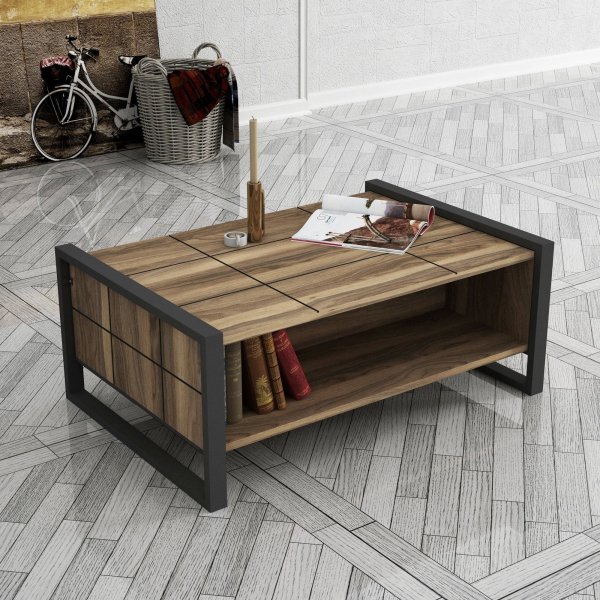 Lost salongbord - Valn�tt/antrasitt