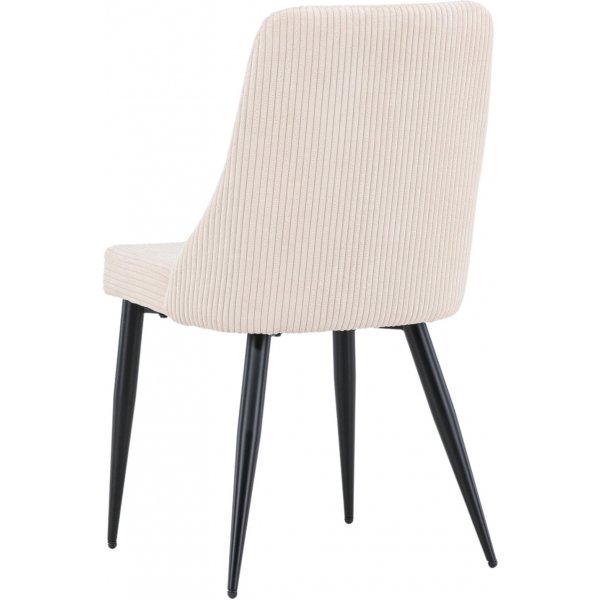 Leone spisestuestol - Beige kordfløyel Leone spisestuestol - Beige kordfløyel