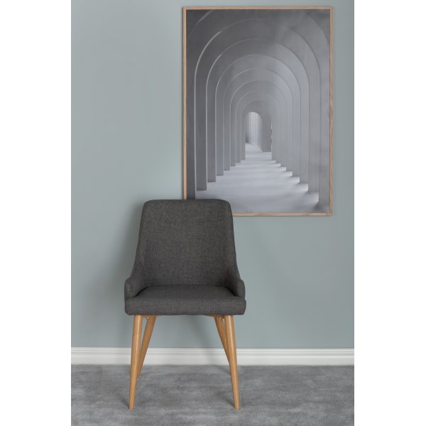 Paradis spisestuestol - Mørkegrå Paradis spisestuestol - Mørkegrå