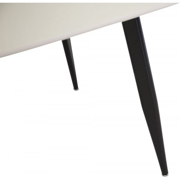 Spisebord Lara 240 cm - Svart / Hvit Spisebord Lara 240 cm - Svart / Hvit