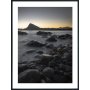 Posterworld - Motiv Mrke steiner - 70x100 cm