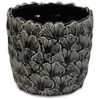 Krukke Ginkgo H16 cm - Svart Krukke Ginkgo H16 cm - Svart
