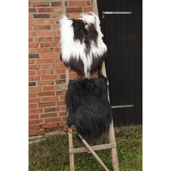 Molly saueskinn Svart/brunt Molly saueskinn Svart/brunt