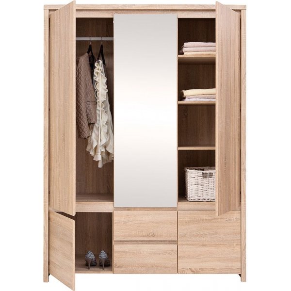 Filippa garderobe - Eik