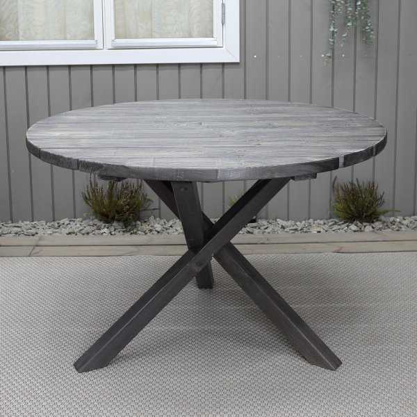 Scottsdale spisebord rundt 112 cm - Shabby Chic Scottsdale spisebord rundt 112 cm - Shabby Chic