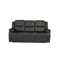 reclinersofa Rochelle - Svart PU reclinersofa Rochelle - Svart PU