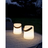 Bristol Lampe - Hvit/Brun