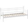 Manyas 3-seters utesofa - Hvit/brun + Flekkfjerner for mbler