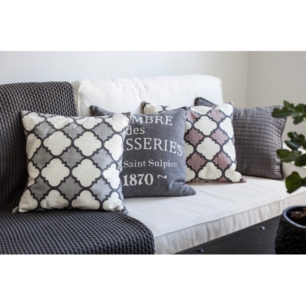 Emira putetrekk 50x50 cm - Blå Emira putetrekk 50x50 cm - Blå