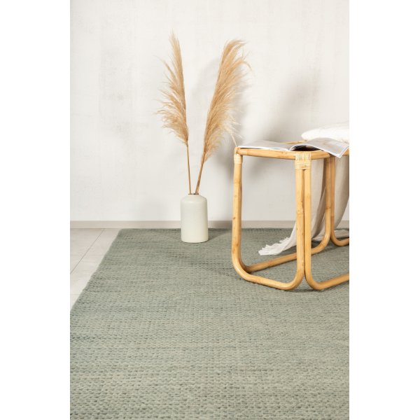 Hilding ullteppe - Grønn Hilding ullteppe - Grønn