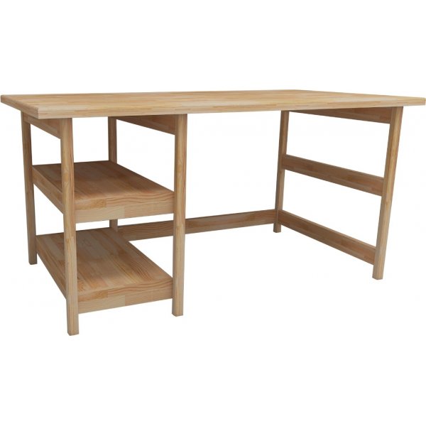 City skrivebord - Furu