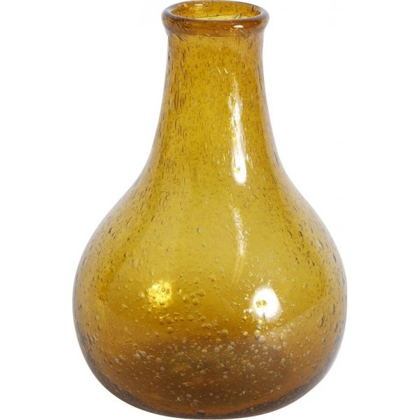 Volta vase rund kolbe kort 11 cm - Beige
