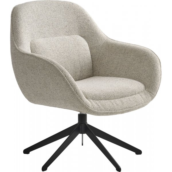Raton lenestol - Offwhite/svart