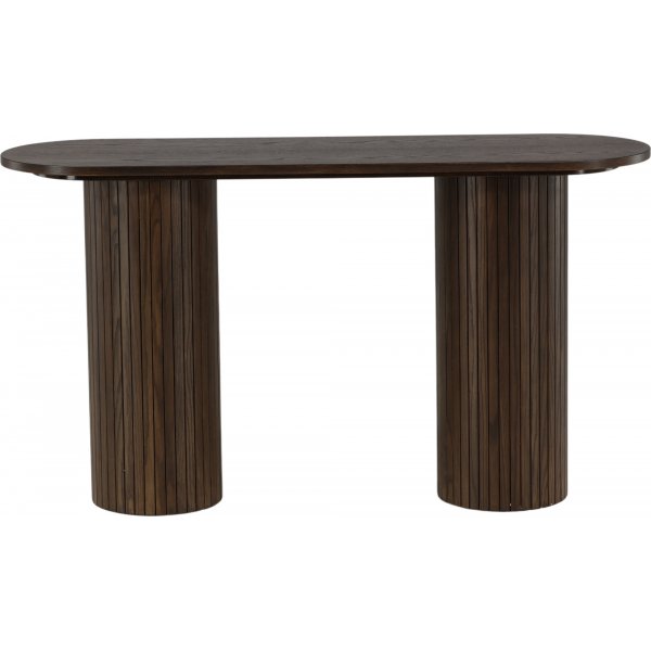 Bianca konsollbord 130 x 40 cm - Semsket skinn