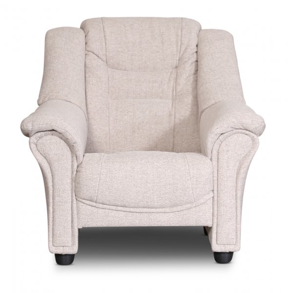 Plaza lenestol i beige stoff