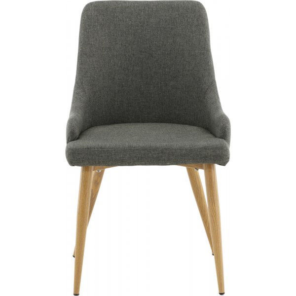 Paradis spisestol - Mørkegrå/eik Paradis spisestol - Mørkegrå/eik