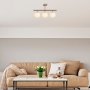 Atlas taklampe 10270 - Vintage/hvit