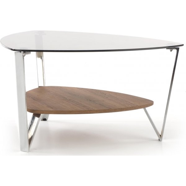 Gail salongbord 80 x 80 cm - Brun