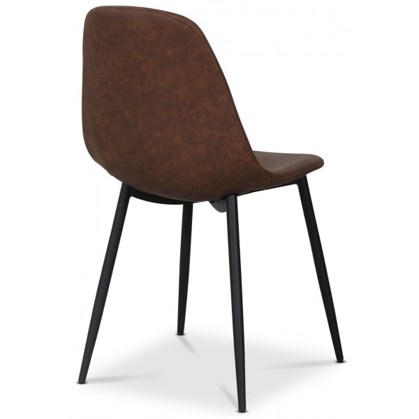 Atlantic Empire spisestol - Brun / Svart