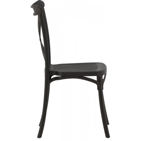 Crosett spisestol - Sort Crosett spisestol - Sort