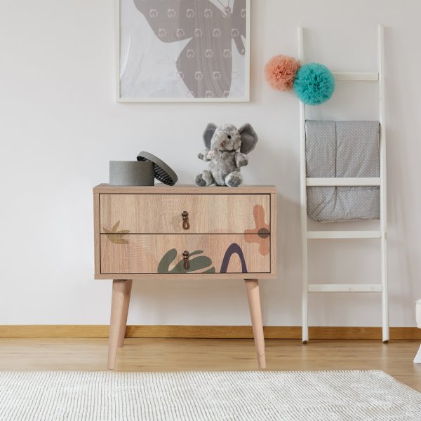 City Leaf nattbord - Beige City Leaf nattbord - Beige