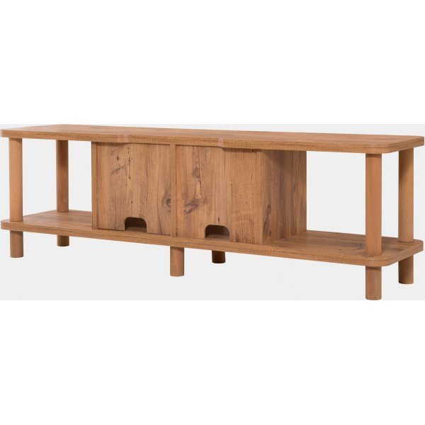 Neo media benk 140 cm - Furu Neo media benk 140 cm - Furu