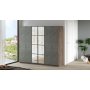 Home garderobe 3 - Brun/gr