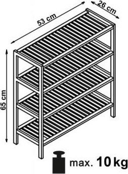 Webster skohylle - Tre Webster skohylle - Tre