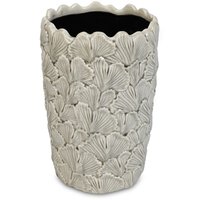 Vase Ginkgo H22 cm - Grå Vase Ginkgo H22 cm - Grå