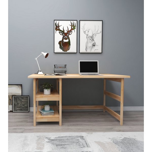 City skrivebord - Furu City skrivebord - Furu